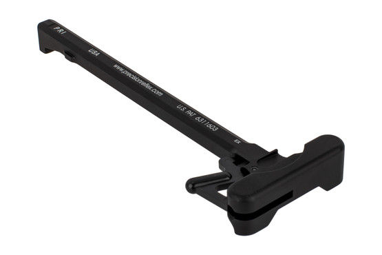 PRI Gas Buster AR15 charging handle with large latch machined from 7075-T6 aluminum with black finish